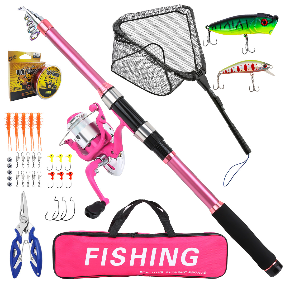 Fishing Rod Combo - مجموعة صيد كاملة مع صنارة صيد