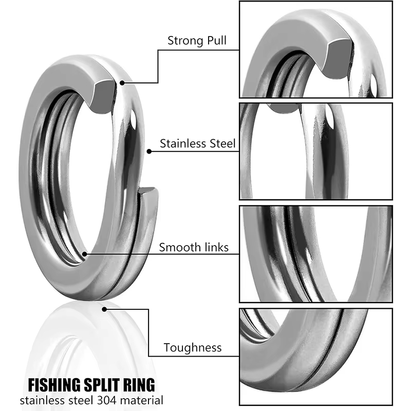 Fishing Rod Case - حلقات صيد من الفولاذ المقاوم للصدأ