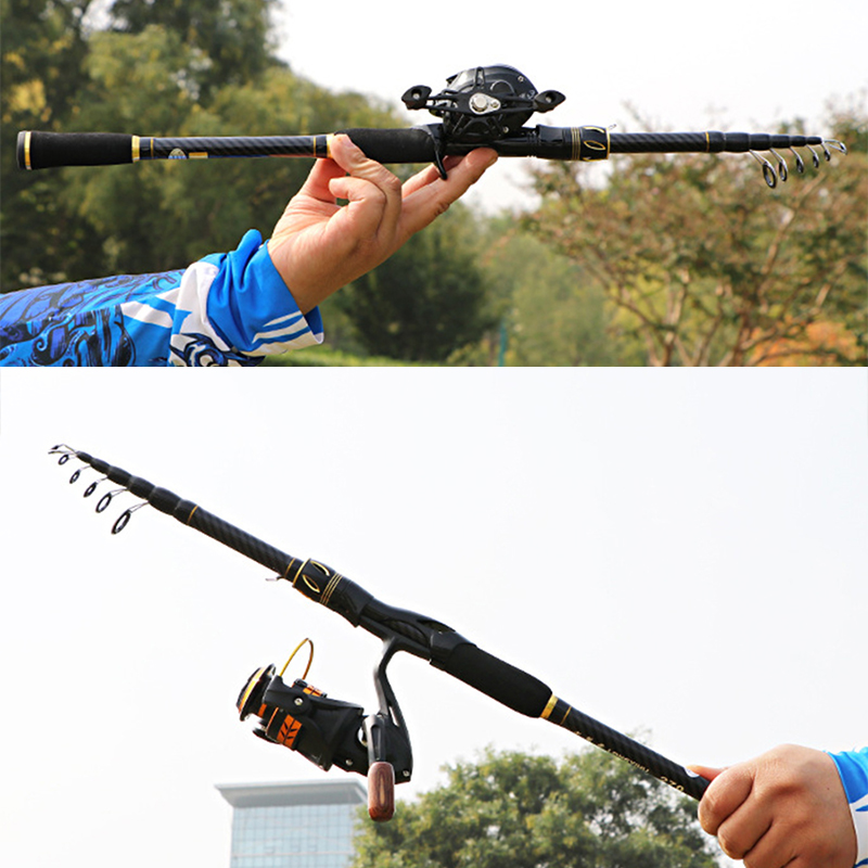 قصبة صيد من ألياف الكربون MBLN - مراجعة Fishing Rod Surf وسعره