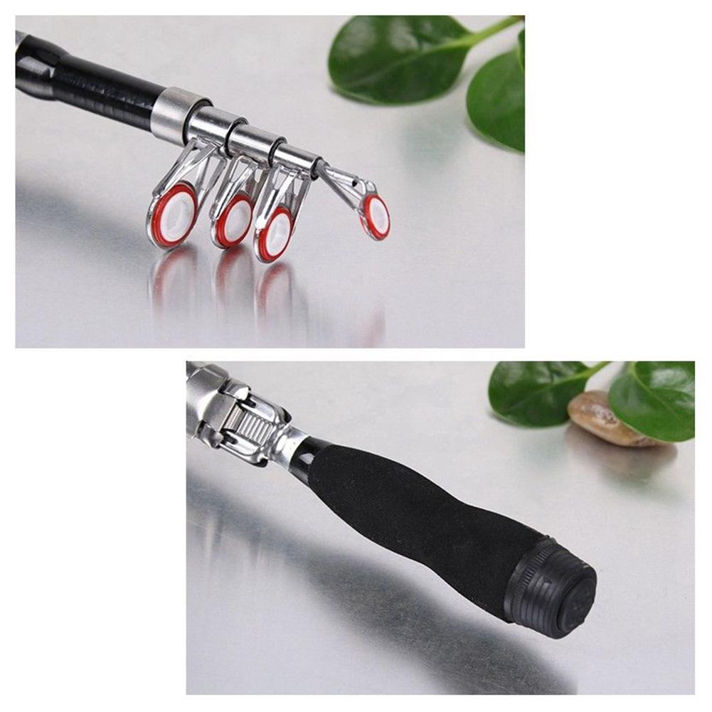 قصبة صيد تلسكوبية صغيرة فائقة  - مراجعة Fishing Rod Casting وسعره