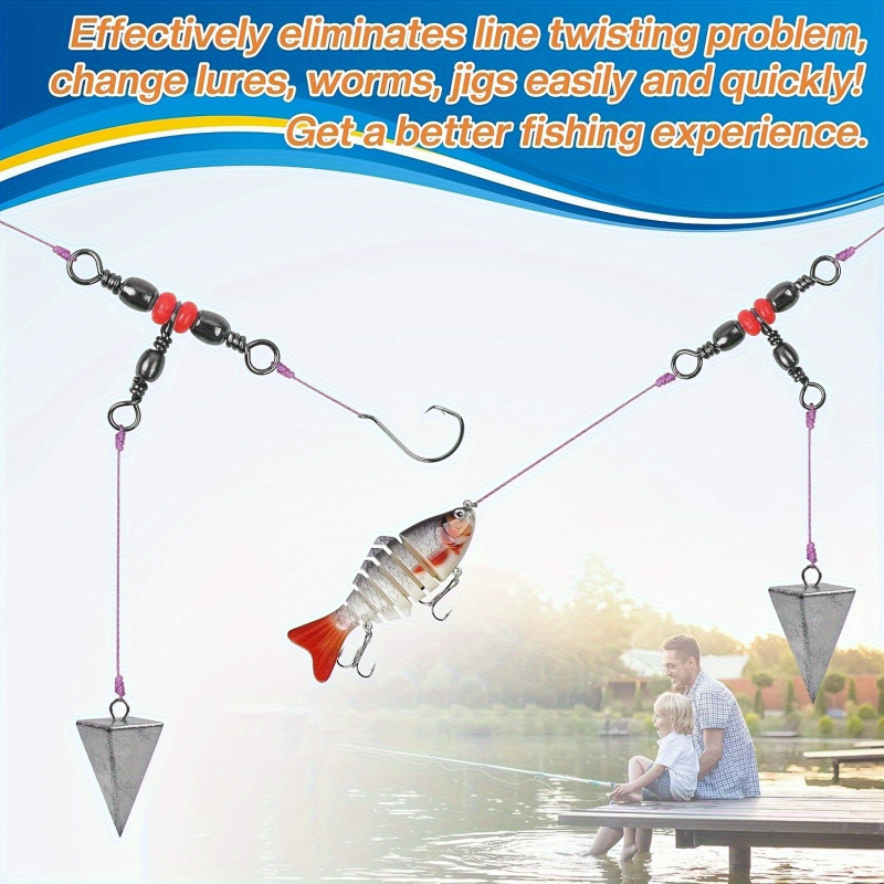 دوارات صيد ثلاثية الاتجاهات، م - مراجعة Fishing Rod Building Kit وسعره